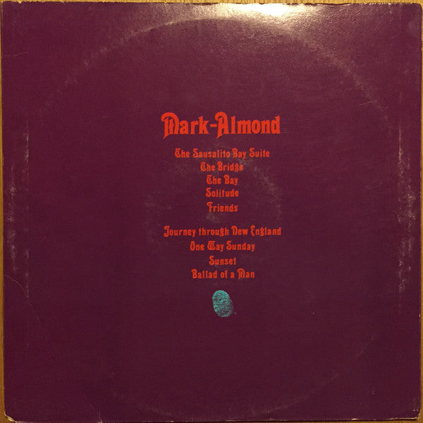 Mark-Almond : Mark-Almond II (LP, Album, RE, Ter)