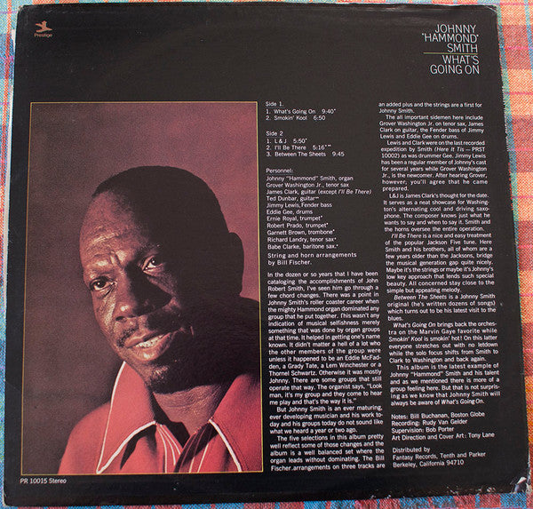 Johnny "Hammond" Smith* : What's Going On (LP, Album)