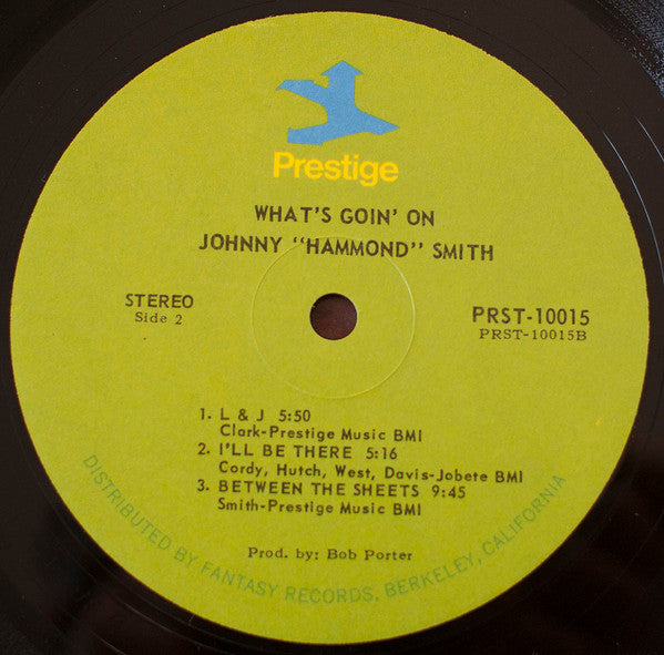 Johnny "Hammond" Smith* : What's Going On (LP, Album)