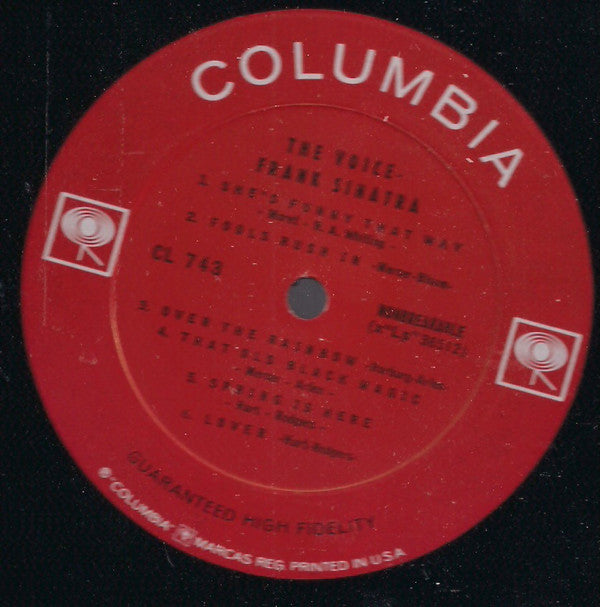 Frank Sinatra : The Voice (LP, Comp, Mono, RE)