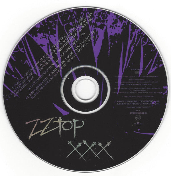ZZ Top : XXX (CD, Album)