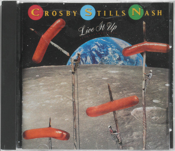 Crosby, Stills & Nash : Live It Up (CD)