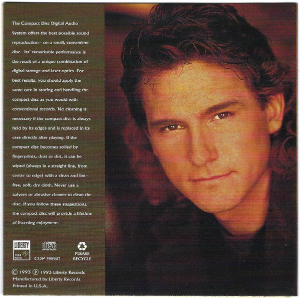 Billy Dean : Fire In The Dark (CD, Album, Club)