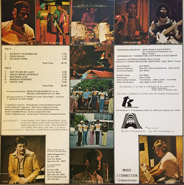 T-Connection : Magic (LP, Album, Promo)