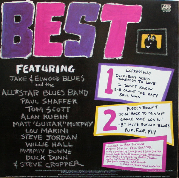 The Blues Brothers : Best Of The Blues Brothers (LP, Comp, Spe)