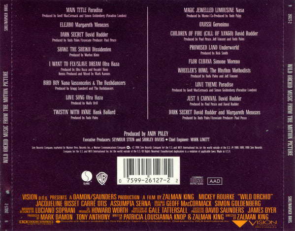 Various : Wild Orchid (Music From The Motion Picture) (CD, Comp)