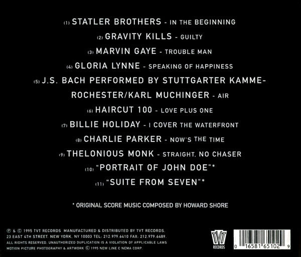 Various : Se7en (Original Motion Picture Soundtrack) (CD, Comp)
