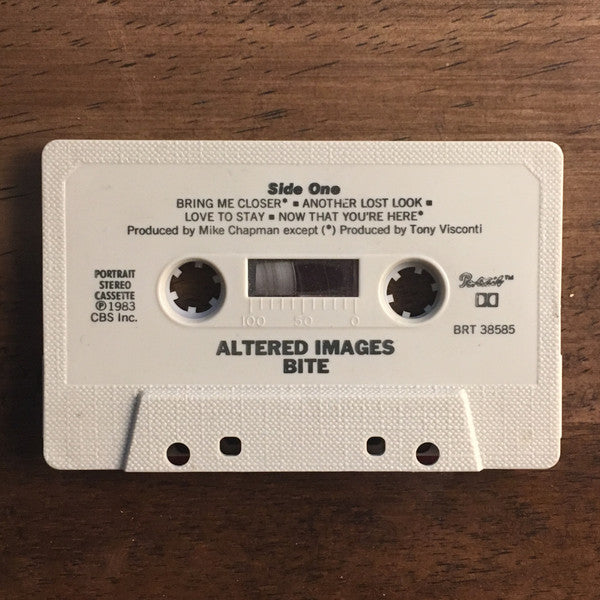 Altered Images : Bite (Cass, Album)