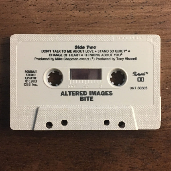 Altered Images : Bite (Cass, Album)