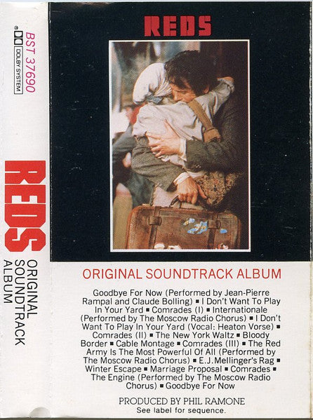 Various : Reds (Original Soundtrack Album) (Cass, Album)