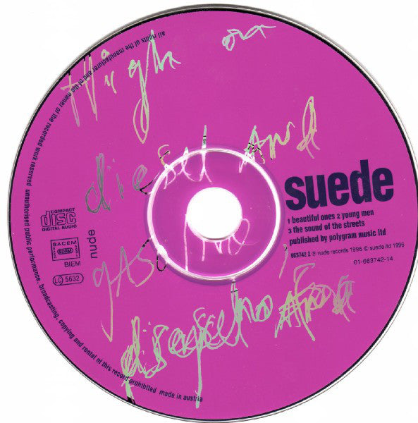 Suede : Beautiful Ones (CD, Maxi, CD1)