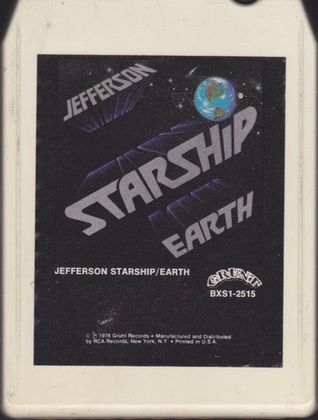 Jefferson Starship : Earth (8-Trk, Album, Whi)
