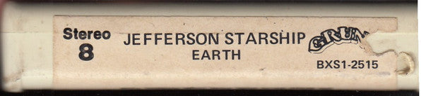 Jefferson Starship : Earth (8-Trk, Album, Whi)