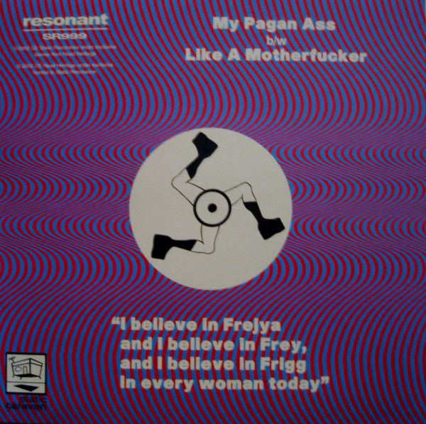Brain Donor : My Pagan Ass / Like A Motherfucker (7", Single, Ltd, Whi)