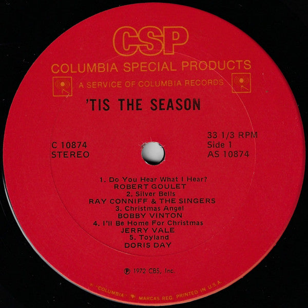 Various : 'Tis The Season (LP, Comp)