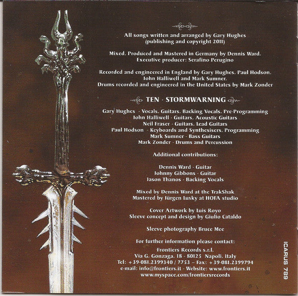 Ten (5) : Stormwarning (CD, Album)
