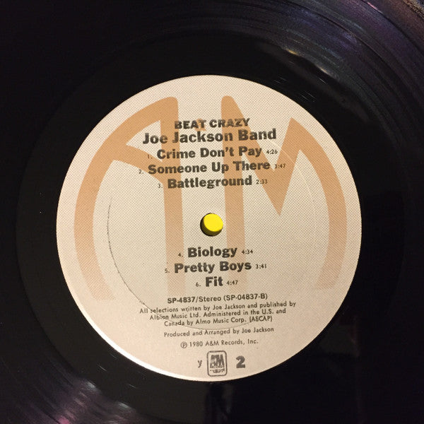Joe Jackson Band : Beat Crazy (LP, Album, y -)