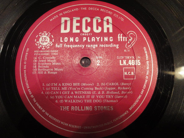 The Rolling Stones : The Rolling Stones (LP, Album, Mono)