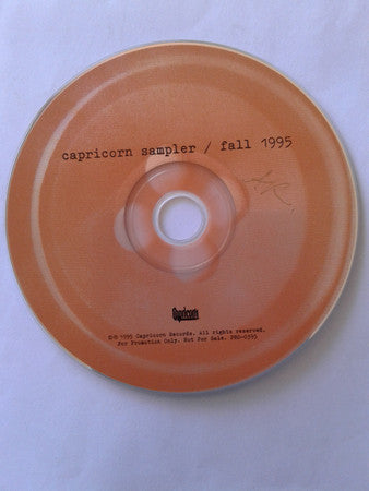 Various : Capricorn Sampler / Fall 1995 (CD, Comp, Promo, Smplr)