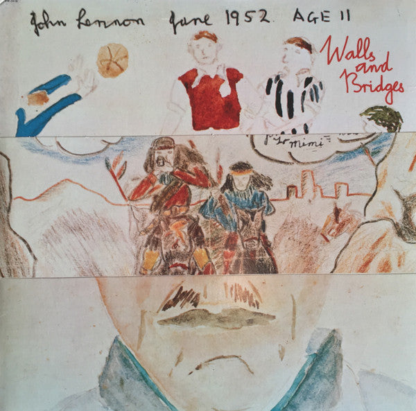 John Lennon : Walls And Bridges (LP, Album, Jac)