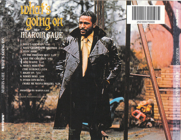 Marvin Gaye : What's Going On (CD, Album, Club, RE, RM)