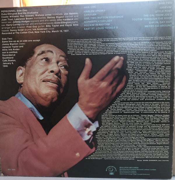 Duke Ellington And His Orchestra : Ellington On The Air (LP)