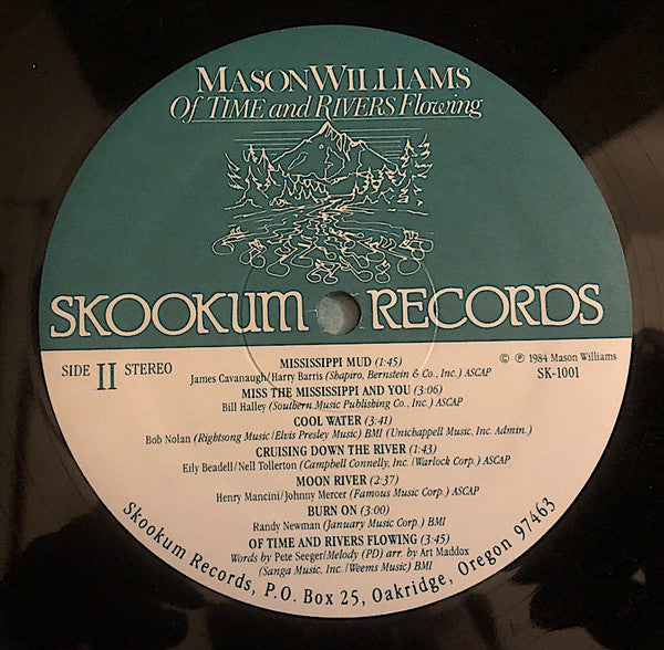 Mason Williams : Of Time And Rivers Flowing (LP, Album, Wak)