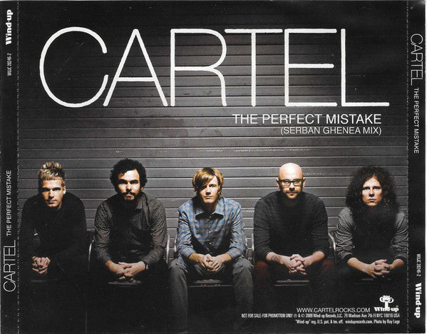 Cartel (3) : The Perfect Mistake (CD, Single, Promo)