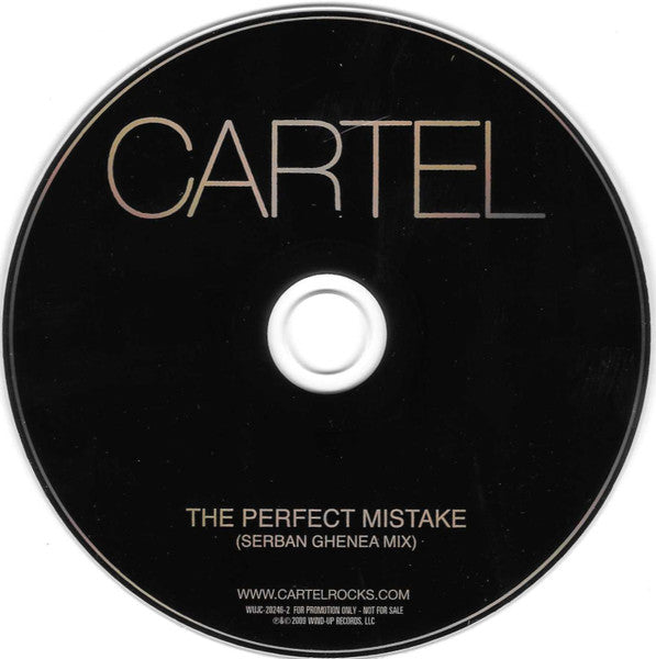 Cartel (3) : The Perfect Mistake (CD, Single, Promo)