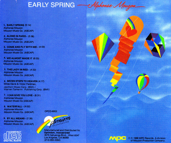 Alphonse Mouzon : Early Spring (CD, Album)