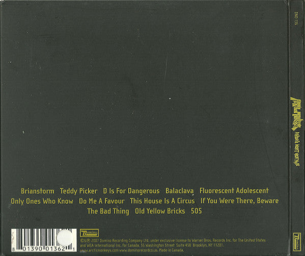 Arctic Monkeys : Favourite Worst Nightmare (CD, Album, Dig)