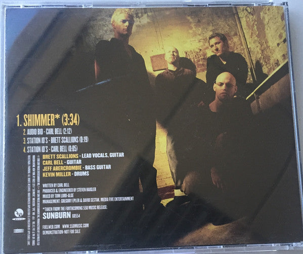 Fuel (3) : Shimmer (CD, Single, Promo)