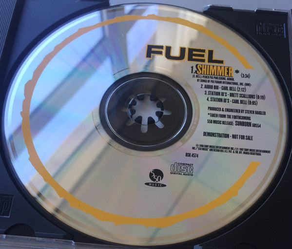 Fuel (3) : Shimmer (CD, Single, Promo)