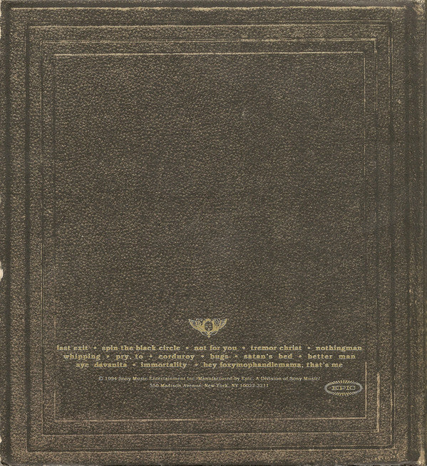 Pearl Jam : Vitalogy (CD, Album, RP)
