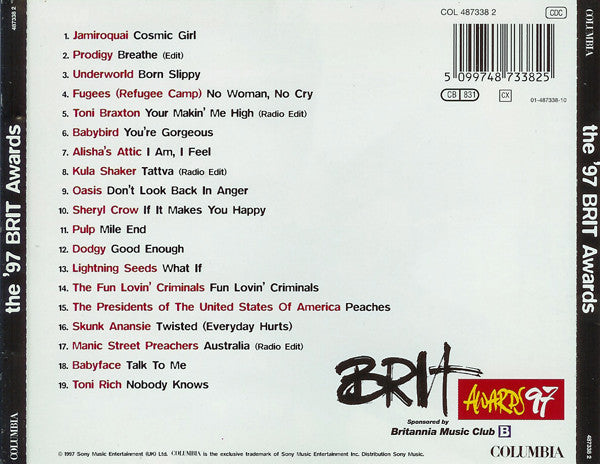 Various : Brit Awards '97 - The Album Of The Year (CD, Comp)