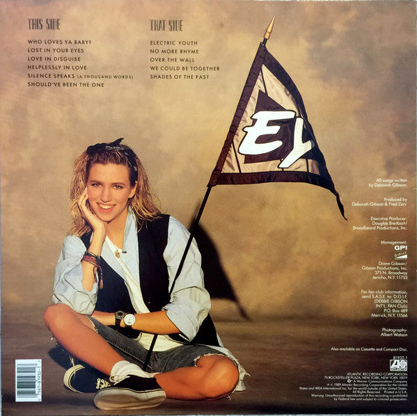 Debbie Gibson : Electric Youth (LP, Album, SP)