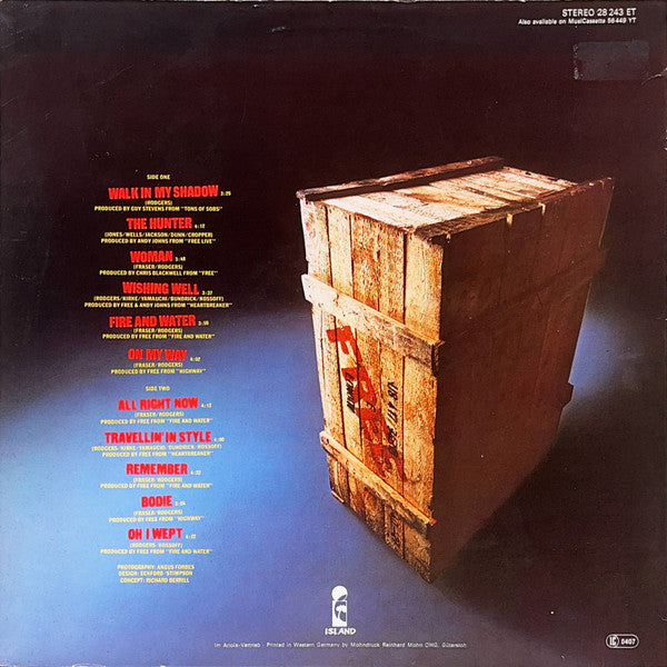Free : Free & Easy, Rough & Ready (LP, Comp, RE)