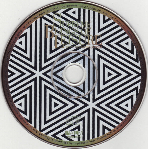 Supreme Beings Of Leisure : Divine Operating System (CD, Album + DVD-V, EP)