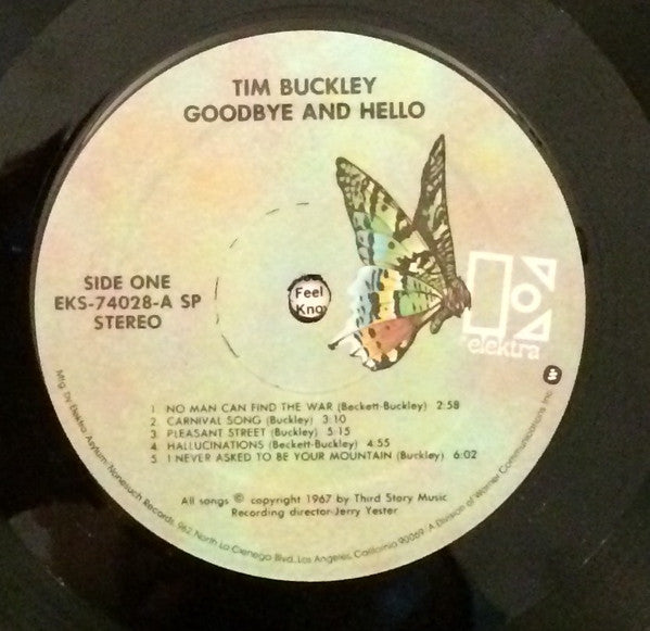 Tim Buckley : Goodbye And Hello (LP, Album, RE, SP,)