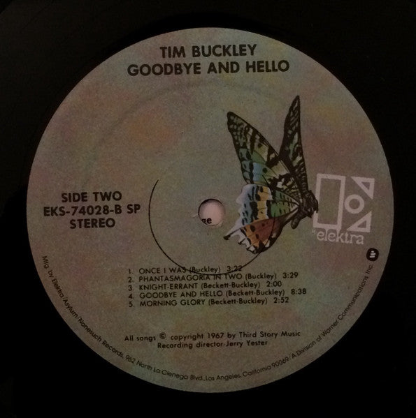 Tim Buckley : Goodbye And Hello (LP, Album, RE, SP,)