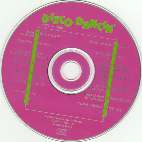 Various : Disco Dancin' (1975-1980) (CD, Comp)