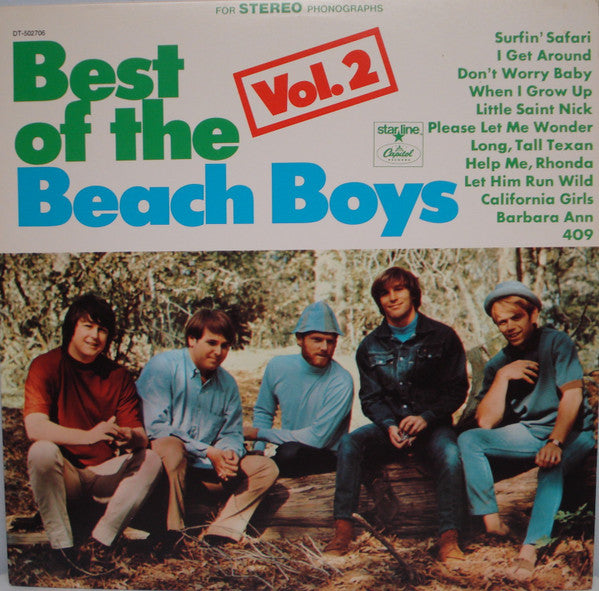 The Beach Boys : Best Of The Beach Boys, Vol. 2 (LP, Comp, Club)