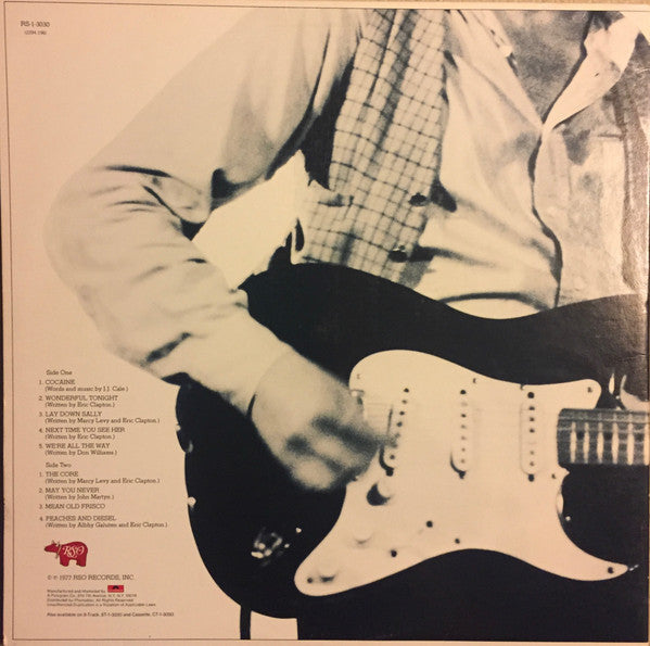 Eric Clapton : Slowhand (LP, Album, Ric)