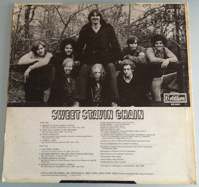 Sweet Stavin Chain : Sweet Stavin Chain (LP, Album)