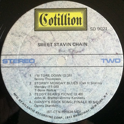 Sweet Stavin Chain : Sweet Stavin Chain (LP, Album)