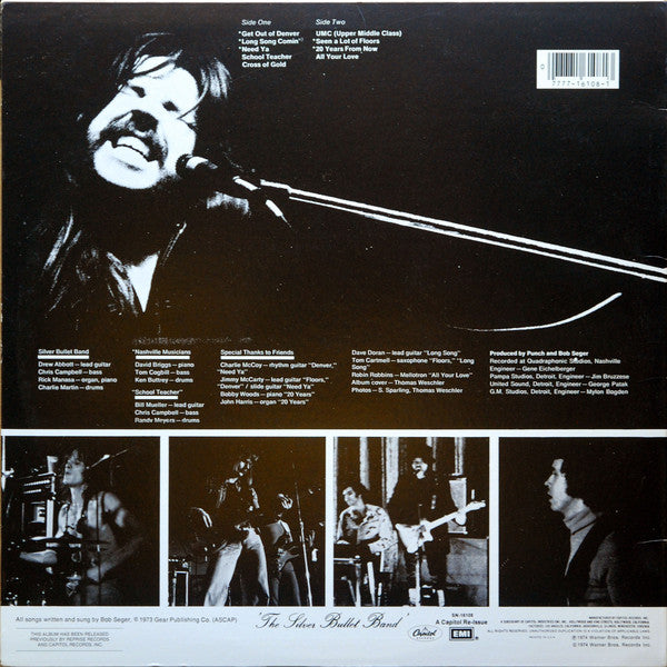 Bob Seger : Seven (LP, Album, RE, Jac)