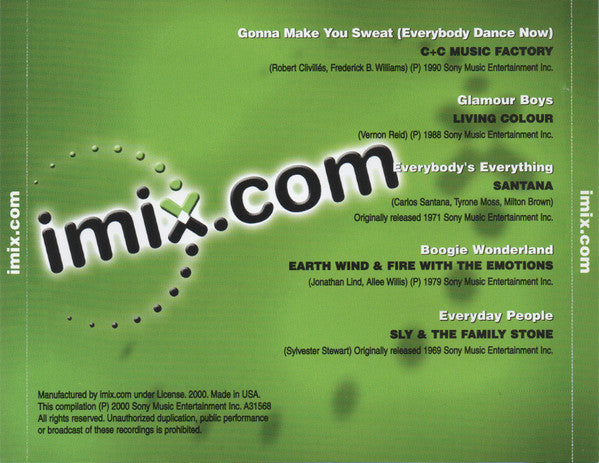 Various : imix.com (CD, Comp)