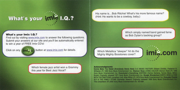 Various : imix.com (CD, Comp)