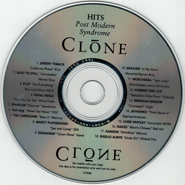 Various : Clone (CD, Comp, Promo)