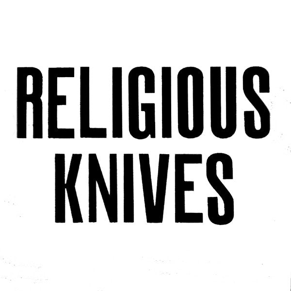 Religious Knives : Luck / In The Back (12", Ltd)